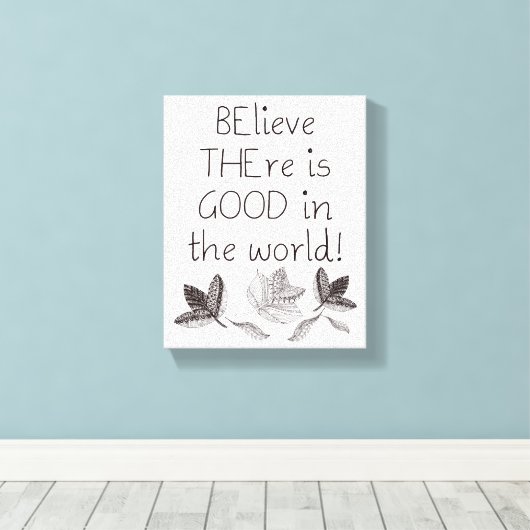 Het goede 8 x 10-inch verloopdoek zijn canvas afdruk (Insitu (Houten vloer))