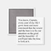 Het goede en de mooie magneet (Voorkant / Achterkant)