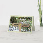 Het goede Geluk voorziet van wegwijzers Kaart (Voorkant)