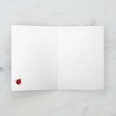 Het goede geluklieveheersbeestje voegt naamboa toe kaart (Binnen)