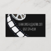 Het goede, het glam en de afbeelding visitekaartje (Achterkant)