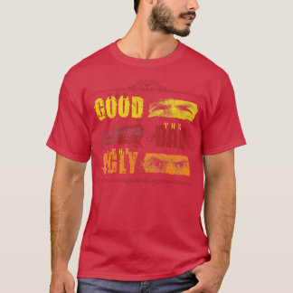 Het goede, het slechte, de lelijke klassieker t-shirt
