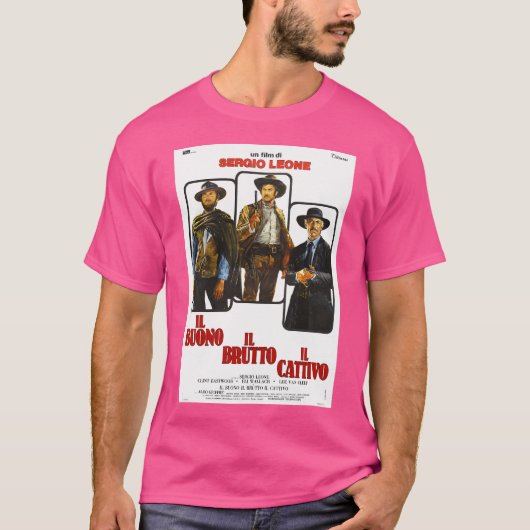 Het goede het slechte het lelijke Poster T-shirt (Voorkant)