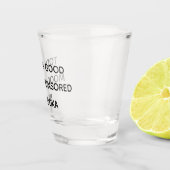 Het goede humeur van vandaag gesponsord door wodka shot glas (Rechts)