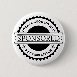 Het goede humeur van vandaag wordt gesponsord door ronde button 5,7 cm