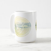 Het goede leven 2 koffiemok (Voorkant links)