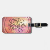 Het goede leven bagagelabel (Voorkant horizontaal)