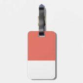 Het goede leven bagagelabel (Achterkant verticaal)