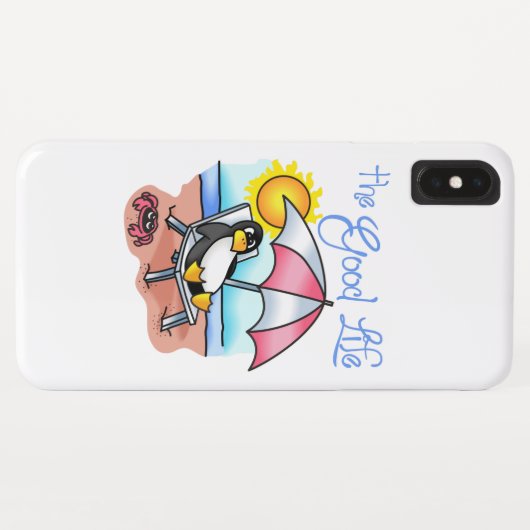 Het goede leven Case-Mate iPhone case (Achterkant (horizontaal))