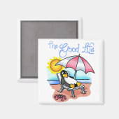 Het goede leven magneet (Voorkant / Achterkant)