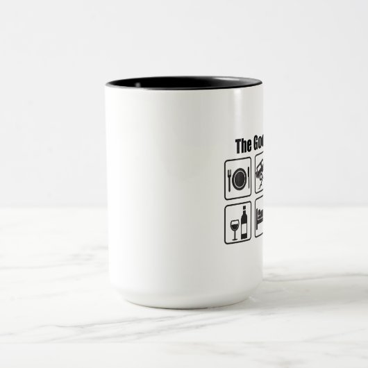 Het goede leven mok (Midden)