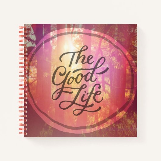 Het goede leven notitieboek (Voorkant)
