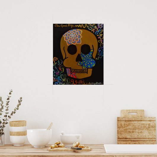 Het goede leven poster (Keuken)