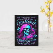 Het Goede Meisje In Mij Kreeg Spijt Van De Eikel D Kaart (Gele Bloem)