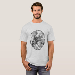 Het goede nieuws van de demiurge t-shirt