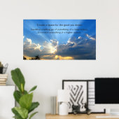 Het goede Poster dat u wenst (Thuiskantoor)