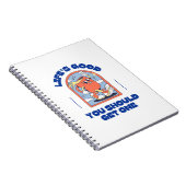 Het goede sarcasme van het leven notitieboek (Rechterzijde)