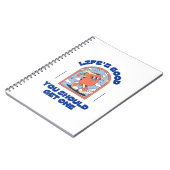 Het goede sarcasme van het leven notitieboek (Linkerzijde)