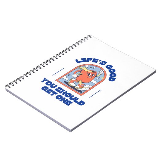 Het goede sarcasme van het leven notitieboek (Linkerzijde)