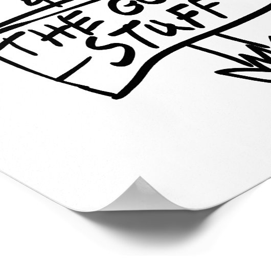 Het goede teken poster (Hoek)