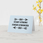 Het goede Wenskaart van de Agent van het Land van Kaart (Gele Bloem)