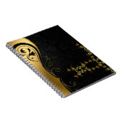 Het Gold Leaf-Collectie - het Leaf-Notitieboek Notitieboek (Rechterzijde)