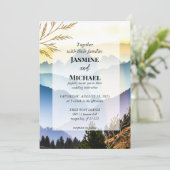 Het Gold Mountain Rolling Hills-landschap Kaart (Staand voorkant)