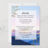 Het Gold Mountain Rolling Hills-landschap Kaart (Achterkant)