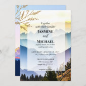 Het Gold Mountain Rolling Hills-landschap Kaart (Voorkant / Achterkant)