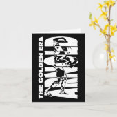 Het Golden Era Arnold Bodybuilding Kaart (Gele Bloem)