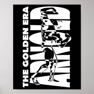 Het Golden Era Arnold Bodybuilding Poster