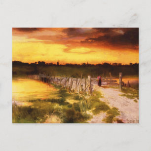 Het Golden Hour Briefkaart