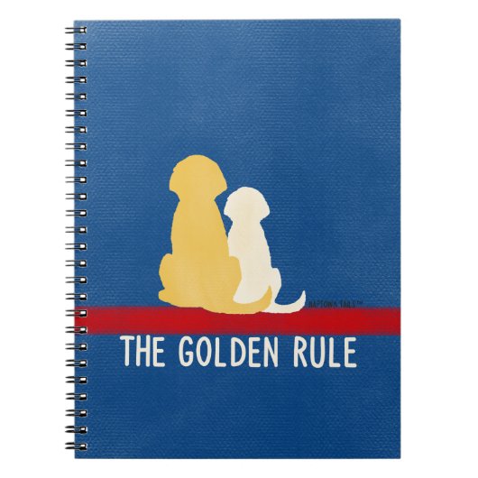 Het Golden Rule Notitieboek Journal schoolbenodigd (Voorkant)