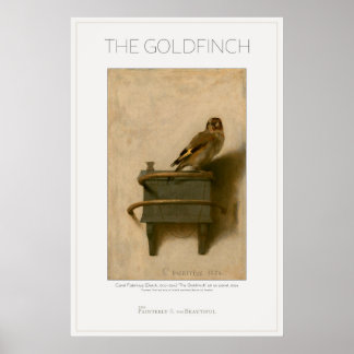 Het Goldfinch 24x36 grote kunst Poster
