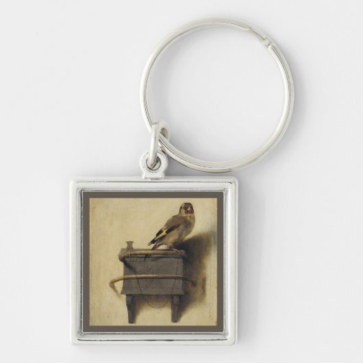 Het Goldfinch meesterwerk Sleutelhanger (Voorkant)
