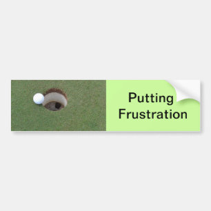 Het Golf dat van Golfing bumpersticker zet
