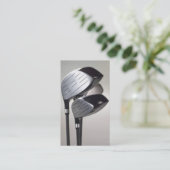 HET "GOLF ENTHUSIAST"-VISITEKAARTJE VISITEKAARTJE (Staand voorkant)