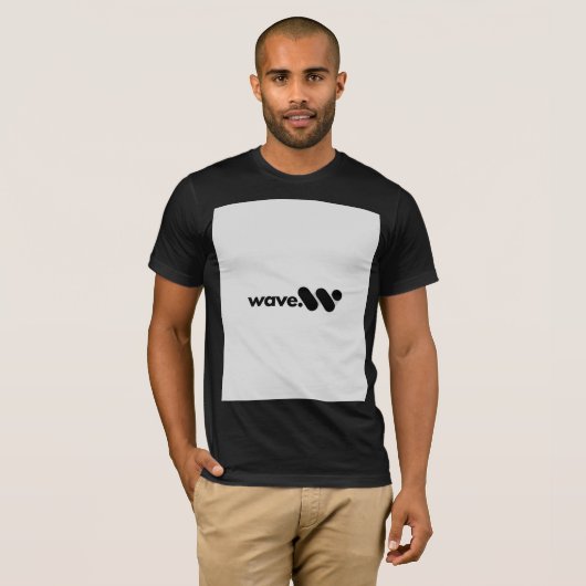 Het golfdesign t-shirt (Voorkant volledig)