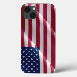 HET GOLVEN VAN DE VLAG VAN VERENIGDE STATEN Case-Mate iPhone CASE
