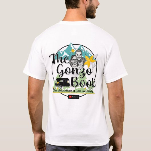 Het Gonzo Book T-shirt (Achterkant)