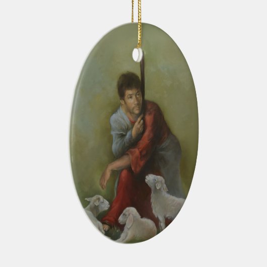 Het Good Shepherd Ceramic Ornament (Rechts)