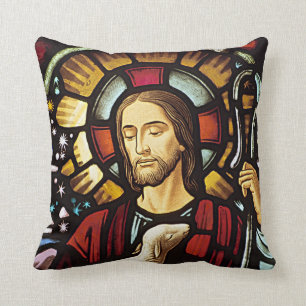 Het Good Shepherd Cotton Sierkussen, 16 x 16 inch Kussen