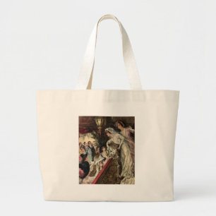 Het gooien van de Bouquet Grote Tote Bag