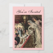 Het gooien van de Bouquet Kaart (Voorkant)