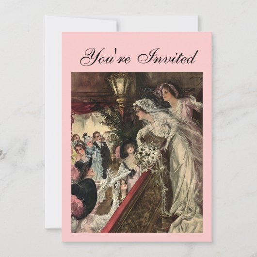 Het gooien van de Bouquet Kaart (Voorkant)