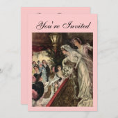 Het gooien van de Bouquet Kaart (Voorkant / Achterkant)