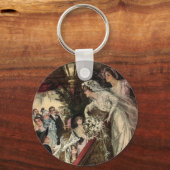 Het gooien van de Bouquet Sleutelhanger (Voorkant)