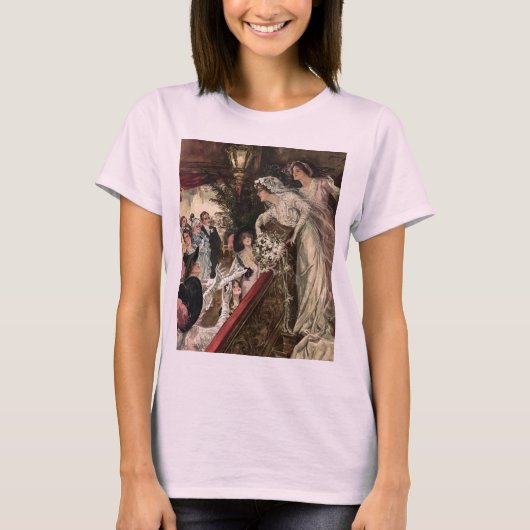 Het gooien van de Bouquet T-shirt (Voorkant)