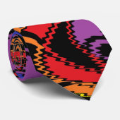 Het gooien van de regenboog stropdas (Opgerold)