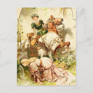 Het goose Girl Briefkaart